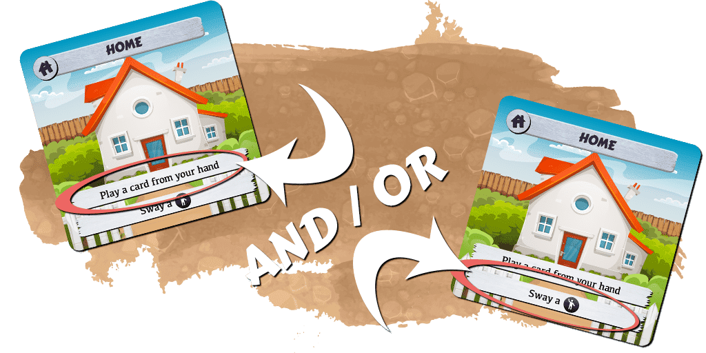 Doing your Home / Away actions